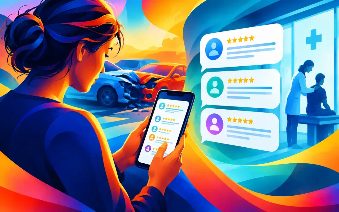 How to Read Injury Clinic Reviews After a Crash